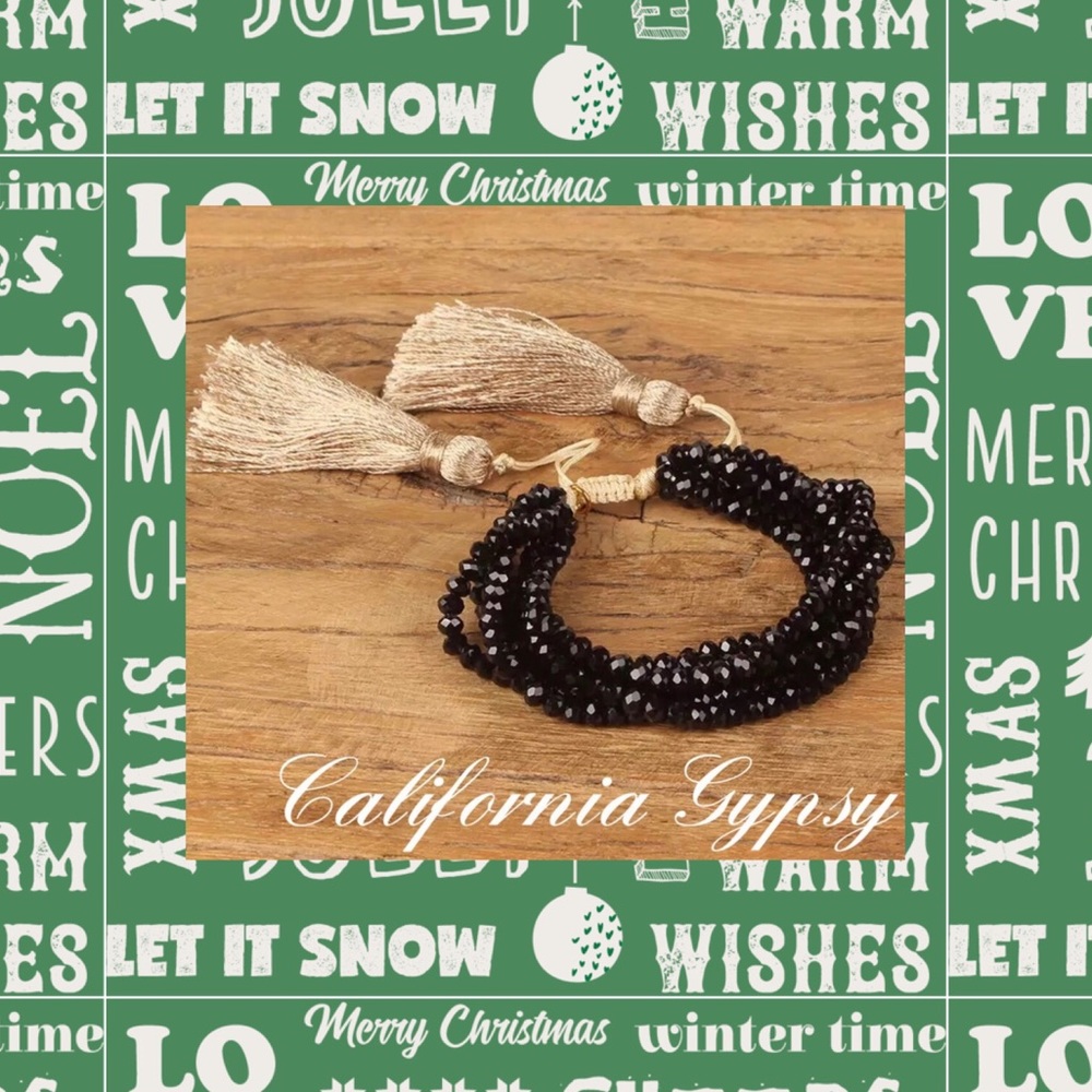 Boho Chic Beaded Tassel Bracelet🎉RESTOCKED🎉 - Picture 1 of 6